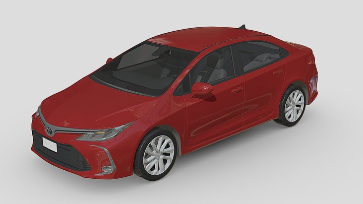 Toyota Corolla 2020 3D Model
