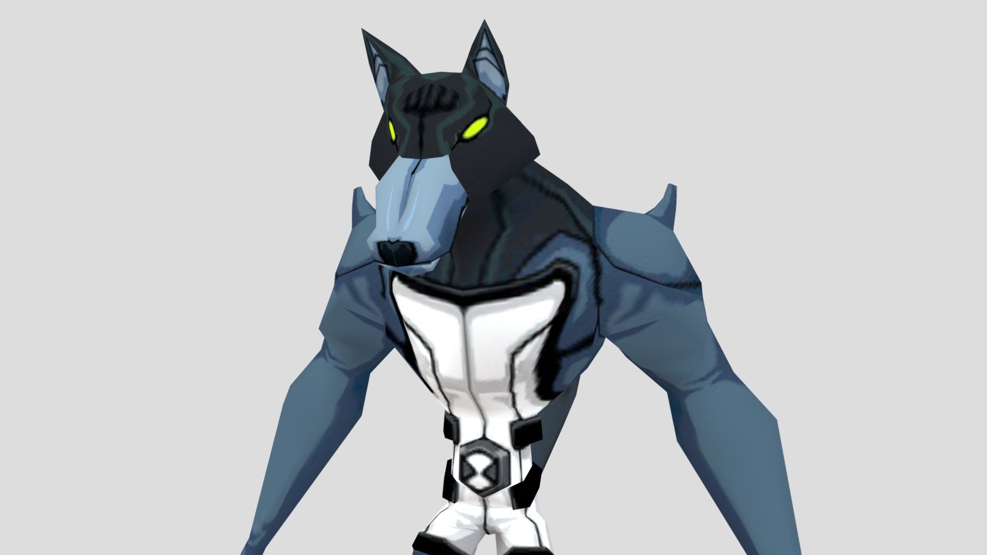 Fusionfall Benwolf (Ben 10 fan model) - Download Free 3D model by ...