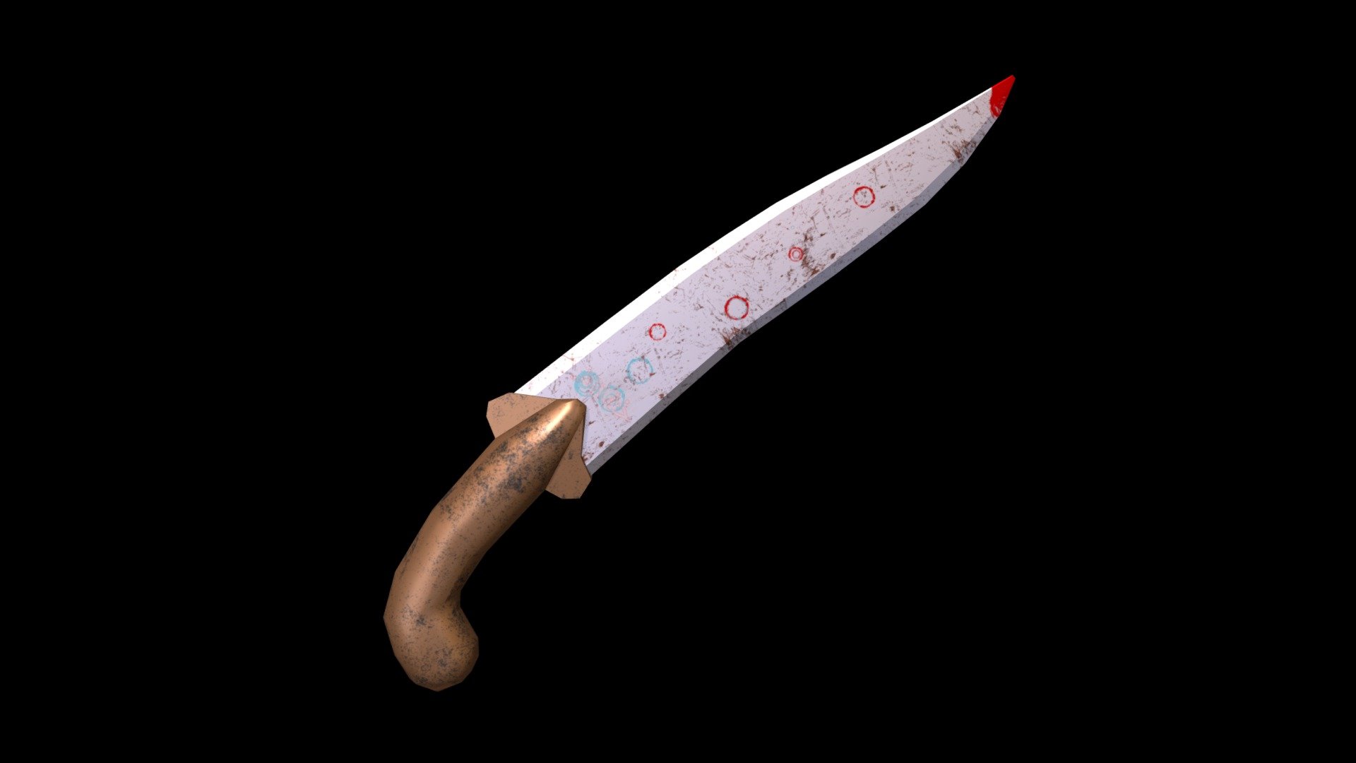 Dagger (خنجر) - 3D model by arzihan (@zihanforall) [9ce5f57] - Sketchfab