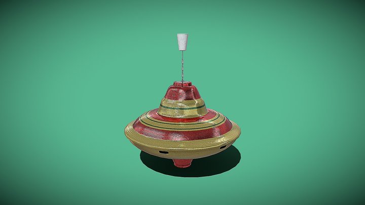 A soviet spinning top. – Free 3D Model STL
