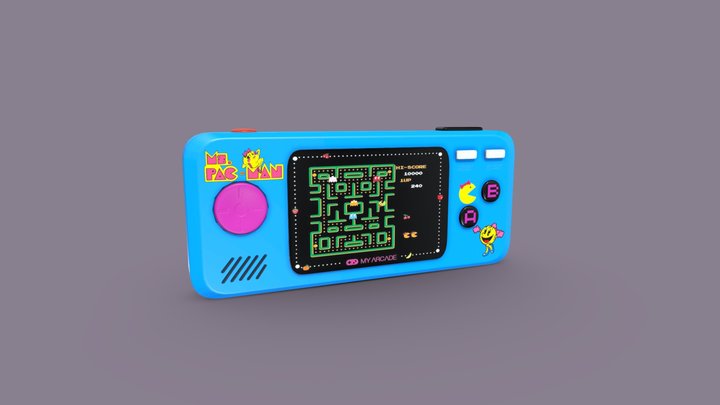 modèle 3D de Console de jeu portable Nintendo Game and Watch Egg