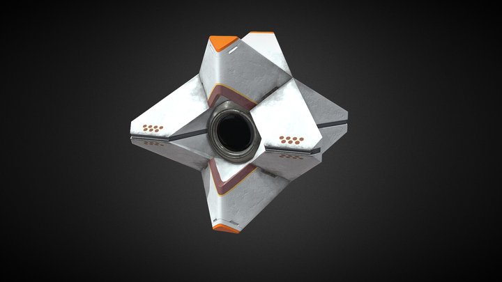 Destiny Ghost Fan Art 3D Model