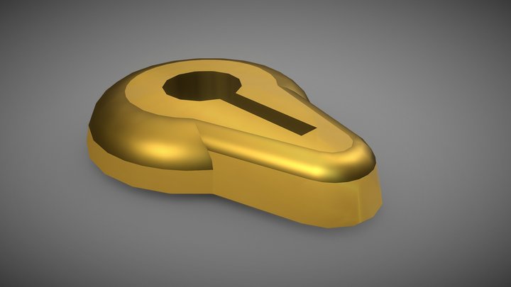 “Golden Keyhole - Classic Design”