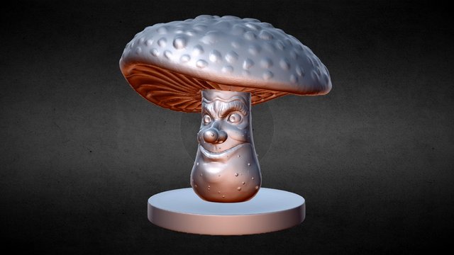 Mushroom (Day 1) 3D Model