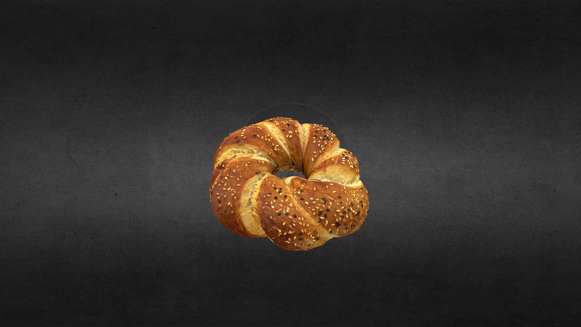 Pastry statue