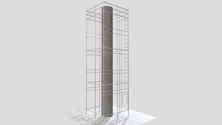 scaffoldind 3D Model