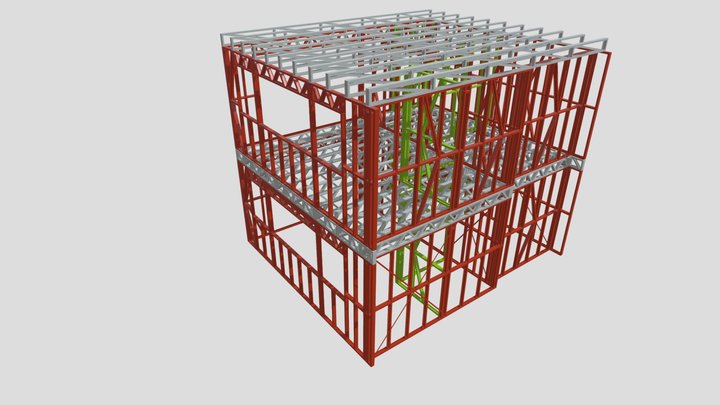 Capstone House - TAFE Project (FRAMECAD) 3D Model