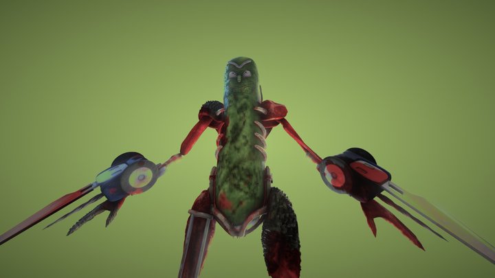 Pickle Rick / Огурчик Рик ! – Modello 3D gratuito STL