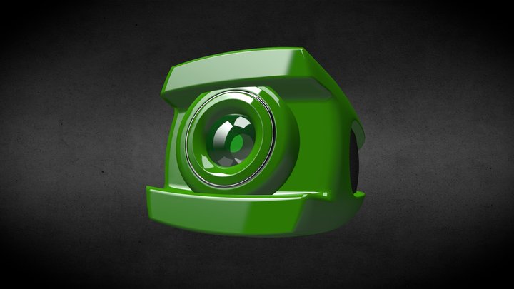 Green Lantern Ring 3D Model