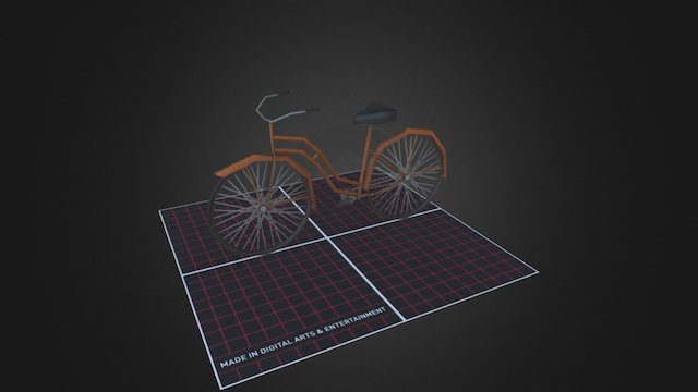 Old Bike 3D Model