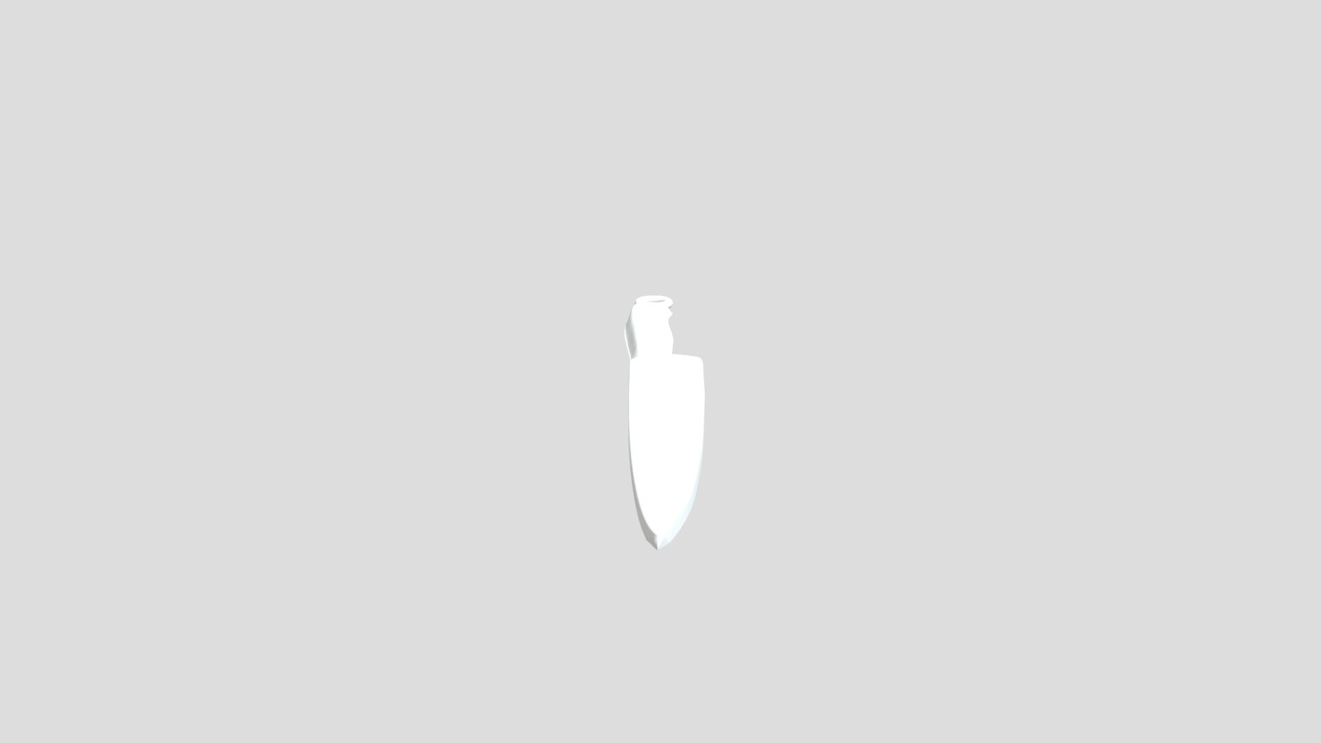 Kitchen knife pendant