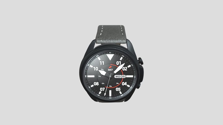 active_45mm_NEGRO 3D Model