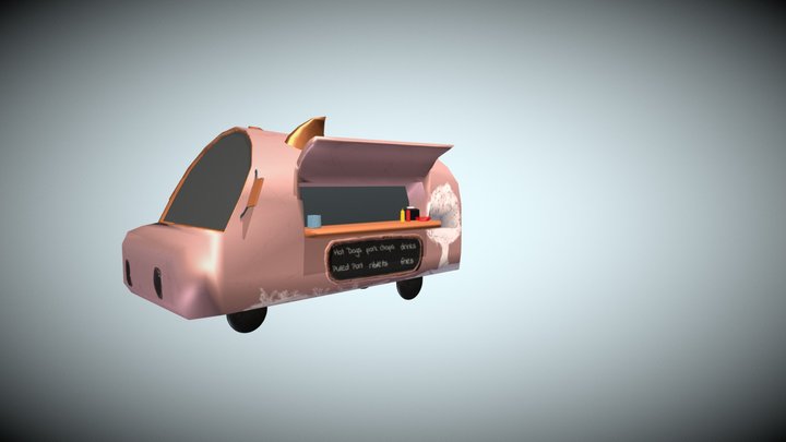 Oinkers - Food Truck 3D Model