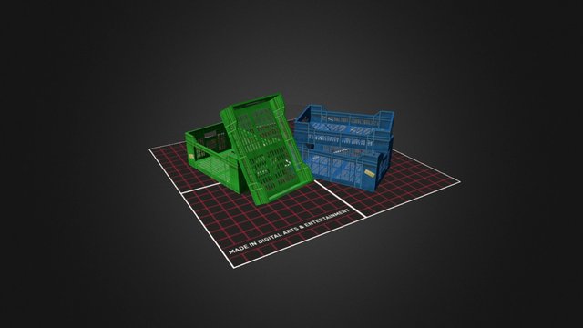 Prop_PlasticCrate 3D Model