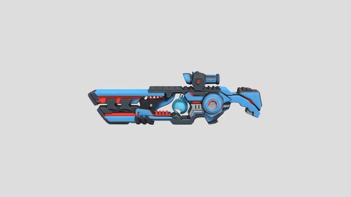 Raigun de Faille de la Fondation 3D Model