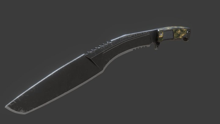Kukri 3D Model
