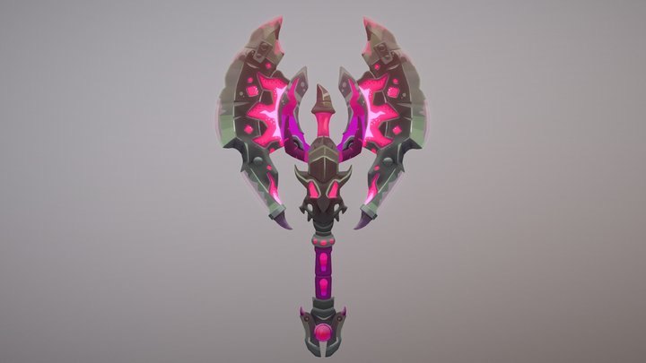 Dragon axe 3D Model