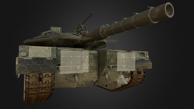 Merkava Tank 3D Model