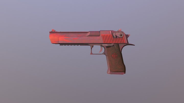 Desert Eagle | Death Fire 3D Model