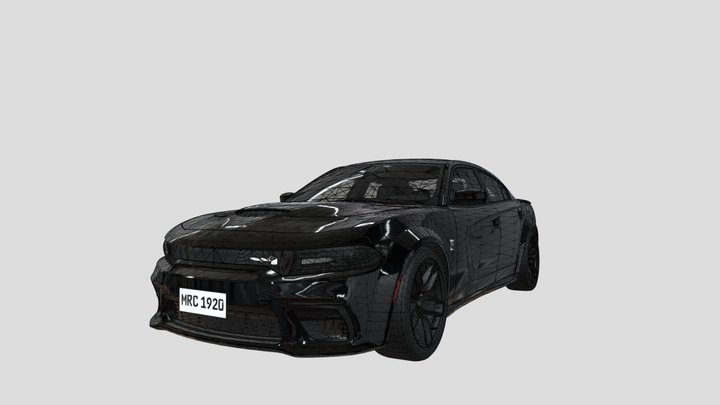 2020 Dodge Charger SRT Hellcat 3D Model