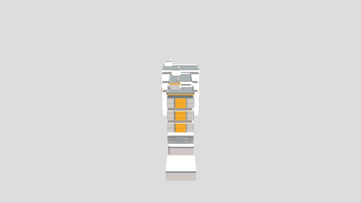 Modular Apartments 3D Model
