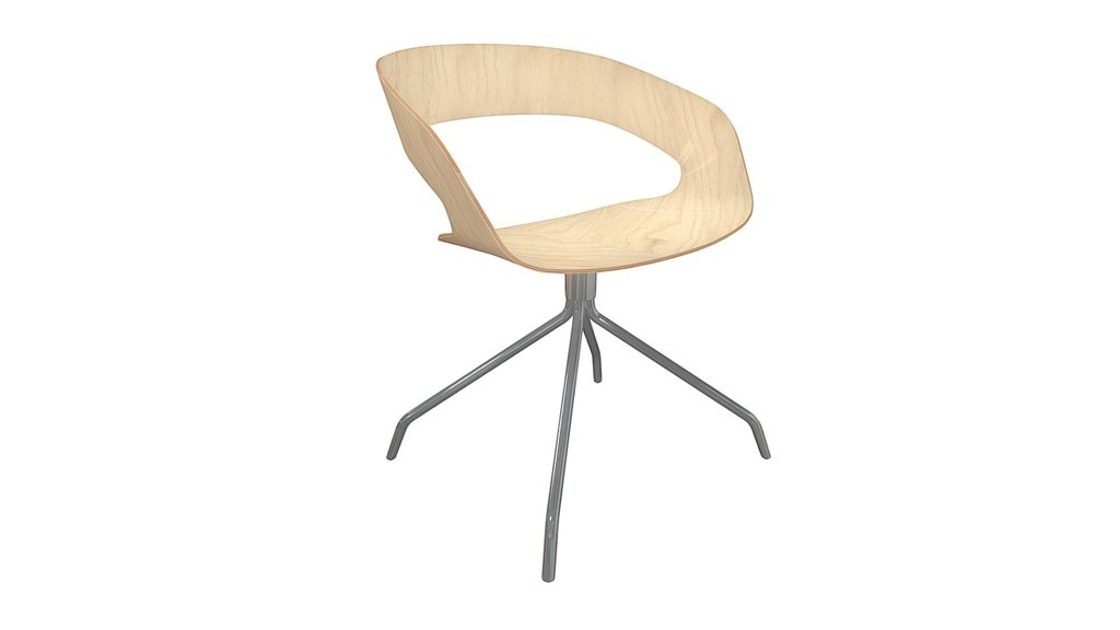 Chat Swivel Birch Chair