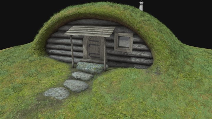 Forest Hut – Modelo 3D gratuito STL