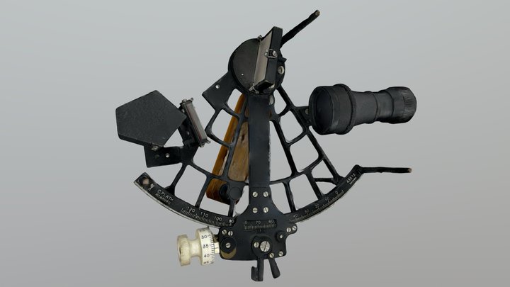 Sekstant C. Plath Hamburg 3D Model