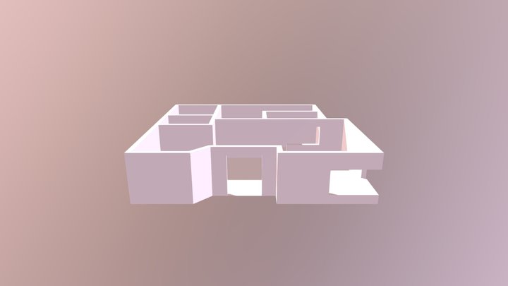 Küchenraum 3D Model