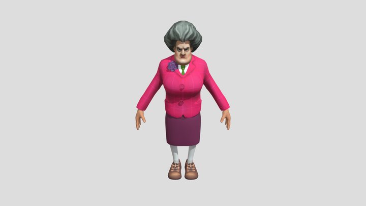 Scary-teacher-3d 3D models - Sketchfab