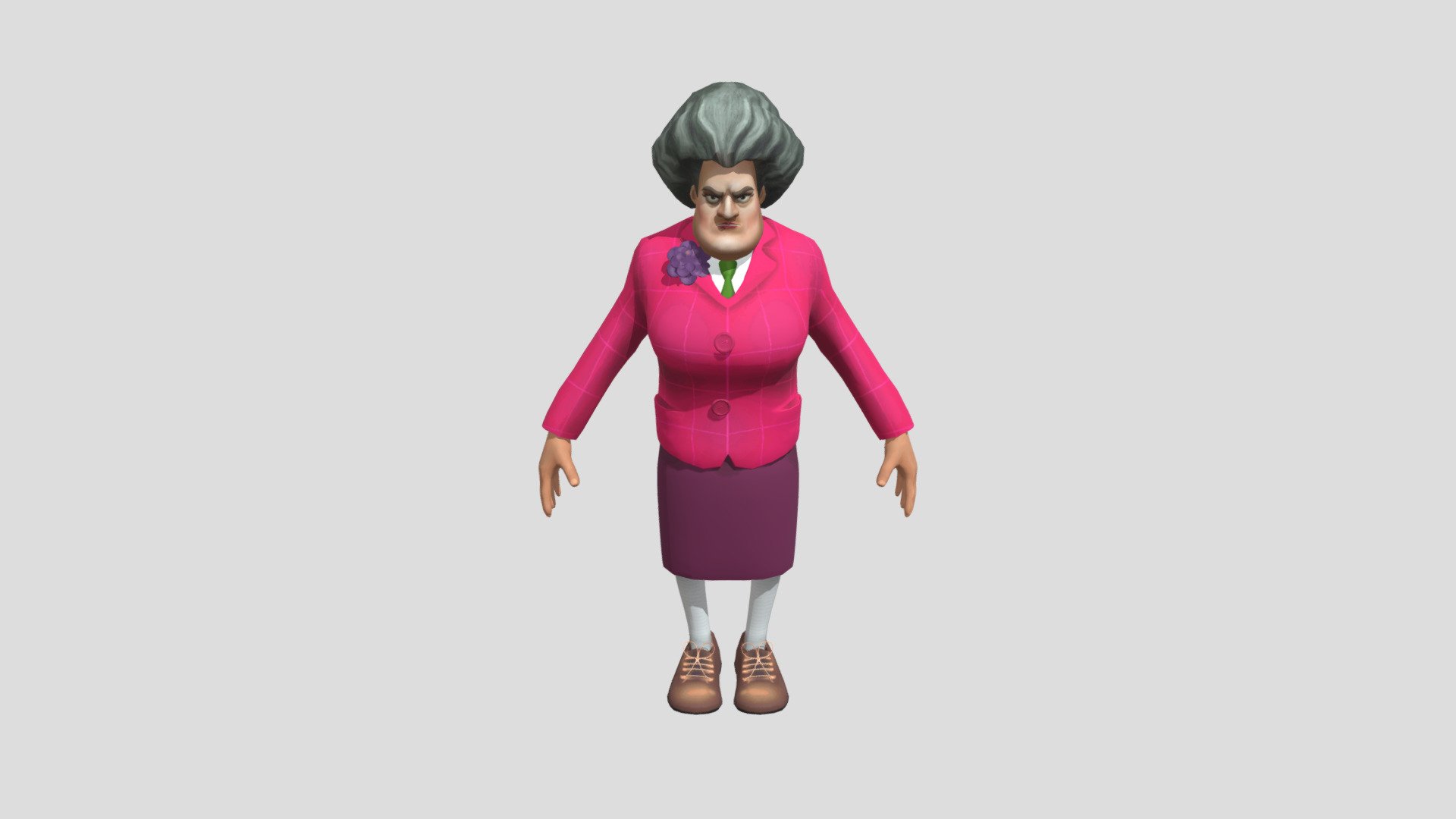 STL file SCARY TEACHER MISS T 🧑‍🏫・3D printable model to download・Cults
