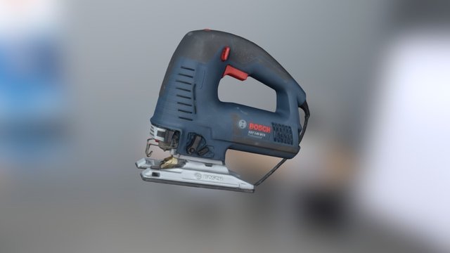 Scie Sauteuse Bosch GST 140 BCE 3D Model