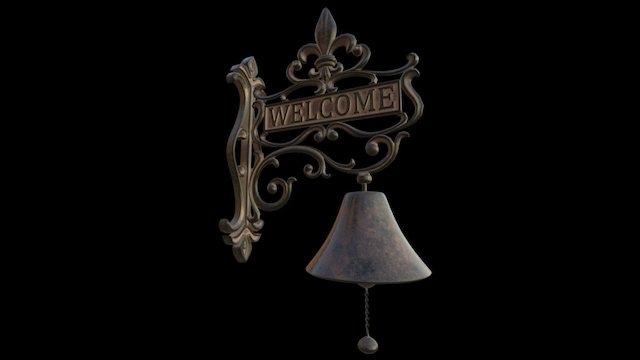 Doorbell Obj 3D Model