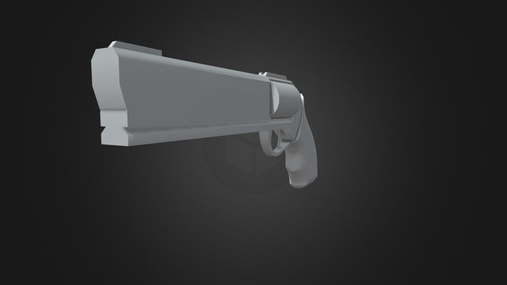 Service Weapon 3D Model