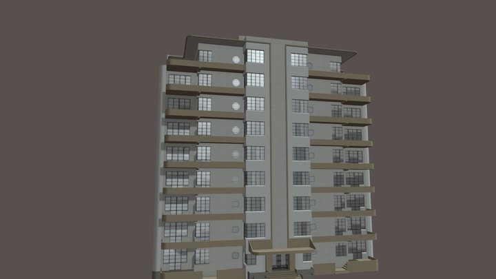 Dauphine Apartments 3D Model