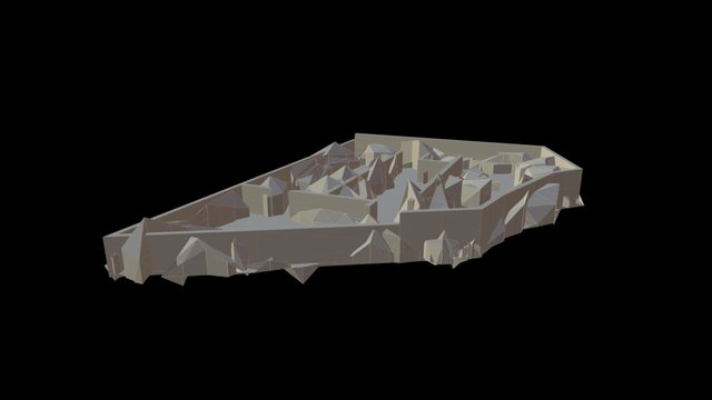 CAVES:Fractal Landscapes as Architectonic Spaces 3D Model