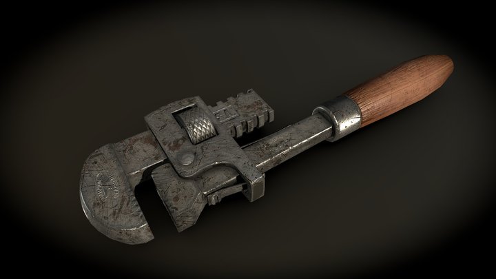 Wrench 3D Model