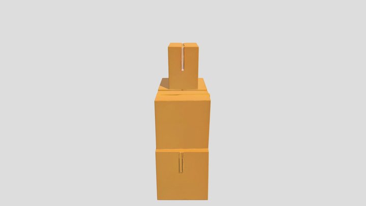 EMPUJE DE CAJAS 3D Model