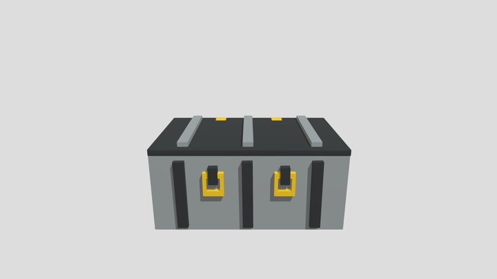 animated container model 3D Model