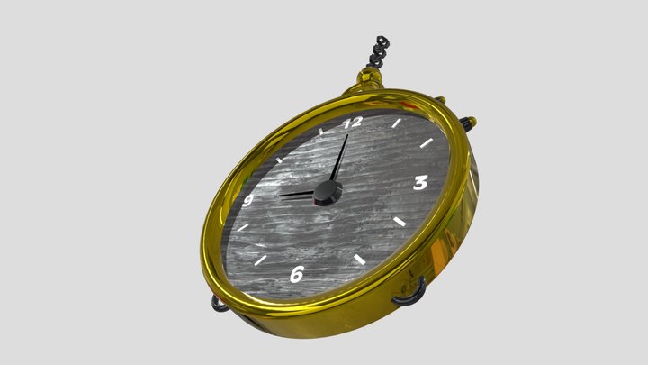 Pocket watch (FREE!) 3D Model
