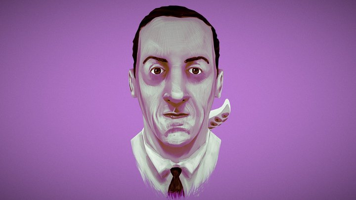 Hp Lovecraft 3D Model