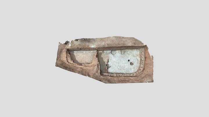 Ridgeline pithouse: Surface 3 3D Model