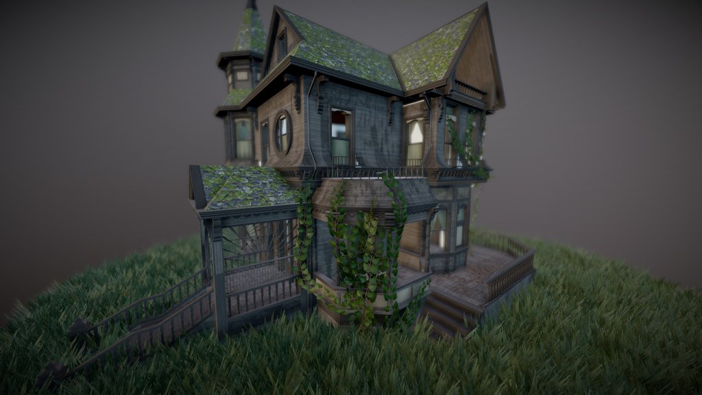 Abandoned Gothic House