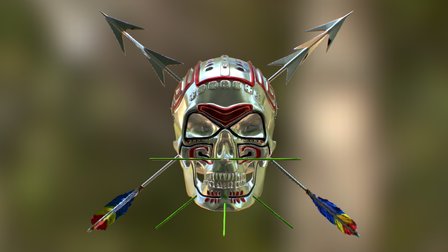 Yanomami Skull 3D Model