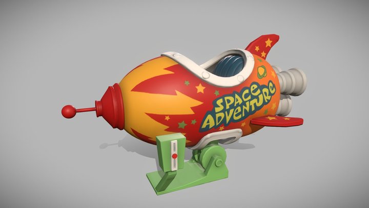 Space Adventure 3D Model