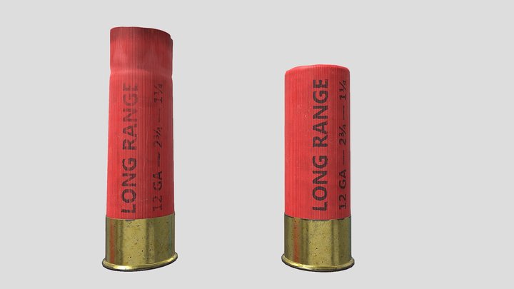 Shotgun shells 3D Model