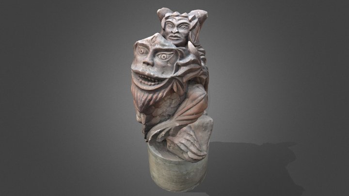 El Indio Pescador 3D Model