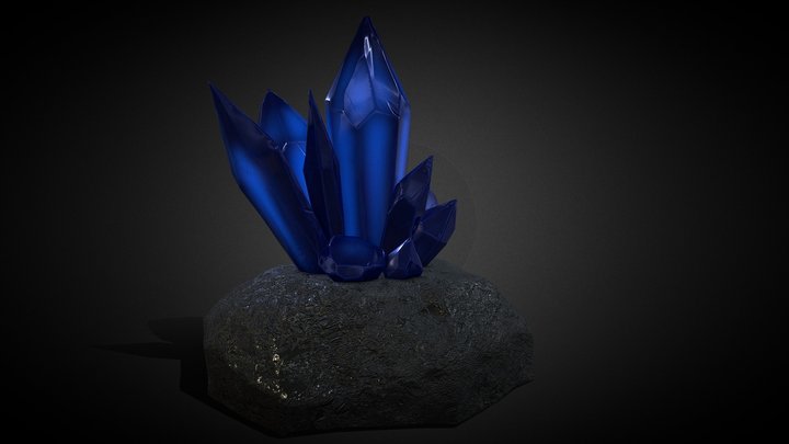 Crystals 3D Model
