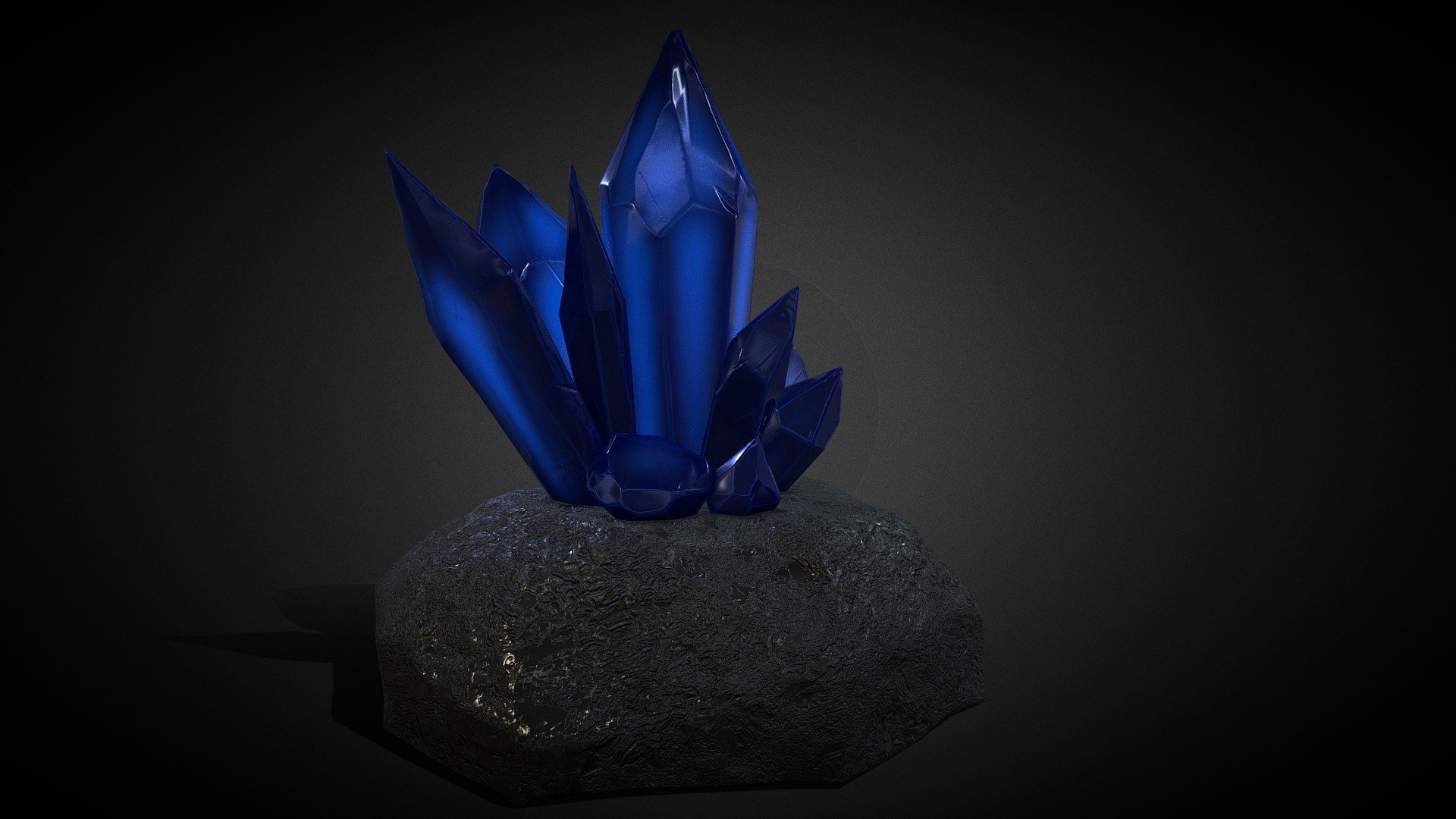 Crystals - Download Free 3D model by Alexander Troianovskyi ...