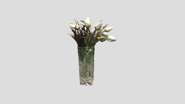 Flower Pot 3D Model